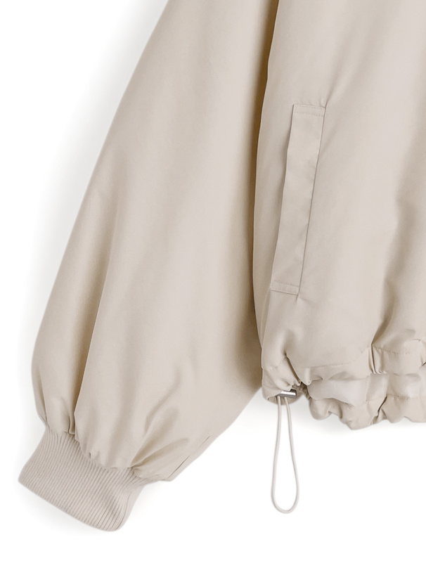 中綿スタンドカラーモンスターコート