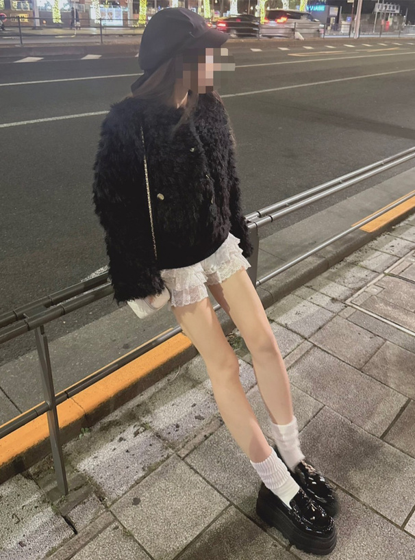 ゴールドボタンシープファージャケット[on326] | レディース