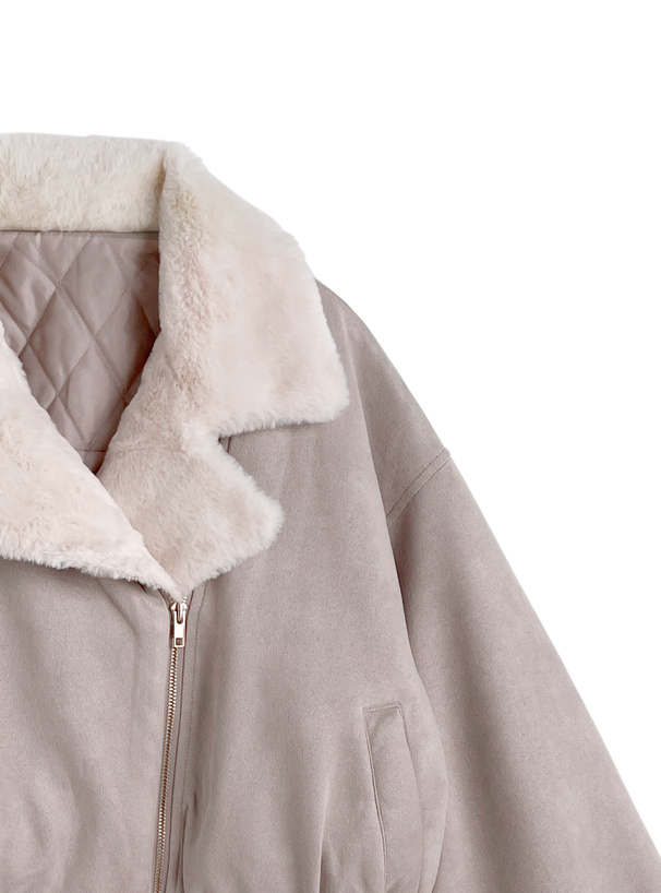 ファーライダースジャケット[on328] | レディースファッション通販の