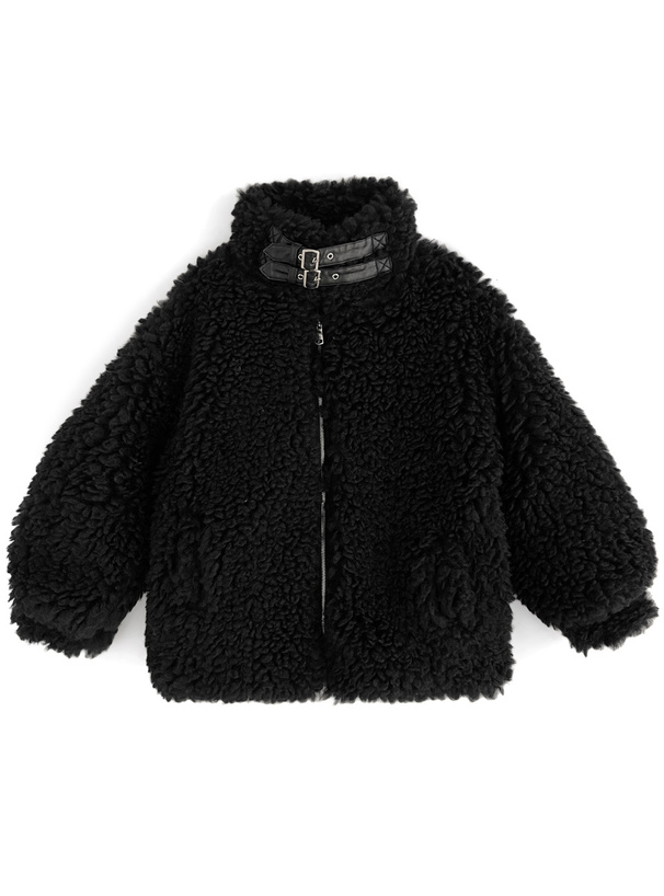 スタンドネックシープジャケット