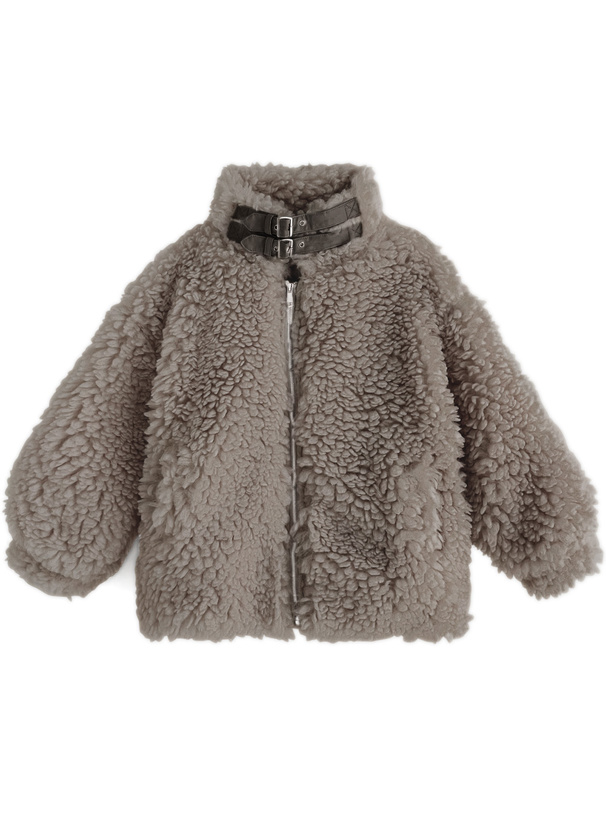 スタンドネックシープジャケット