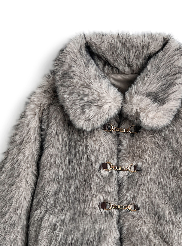 ビットつきミックスファーミドルコート[on339] | レディース