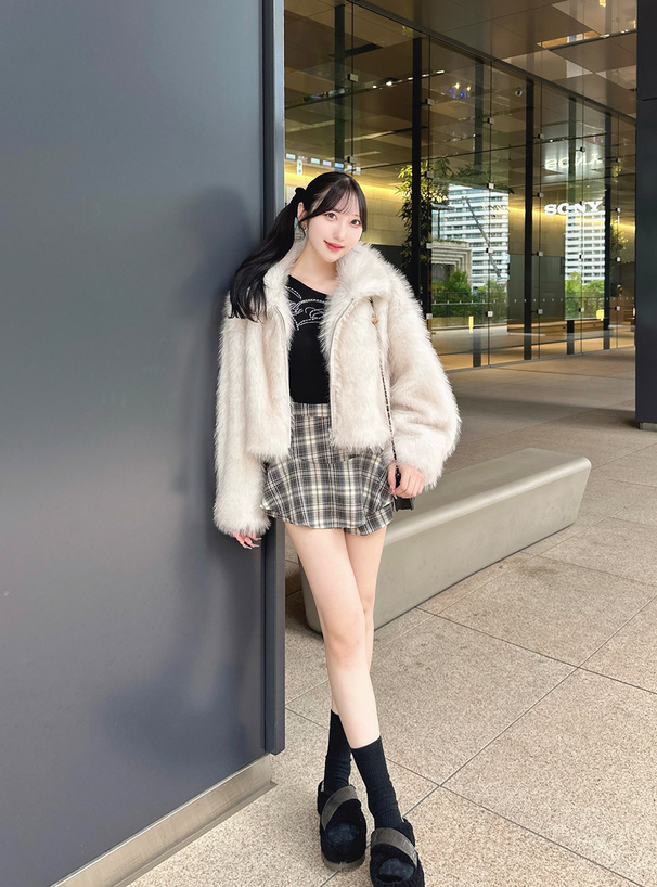 襟2Wayダブルジップファーブルゾン[on341] | レディース