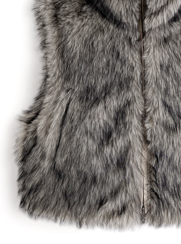 ミックスファーダブルジップベスト[on343] | レディースファッション