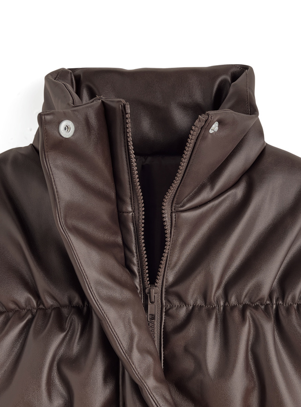 レザーダウンベスト[on346] | レディースファッション通販のグレイル