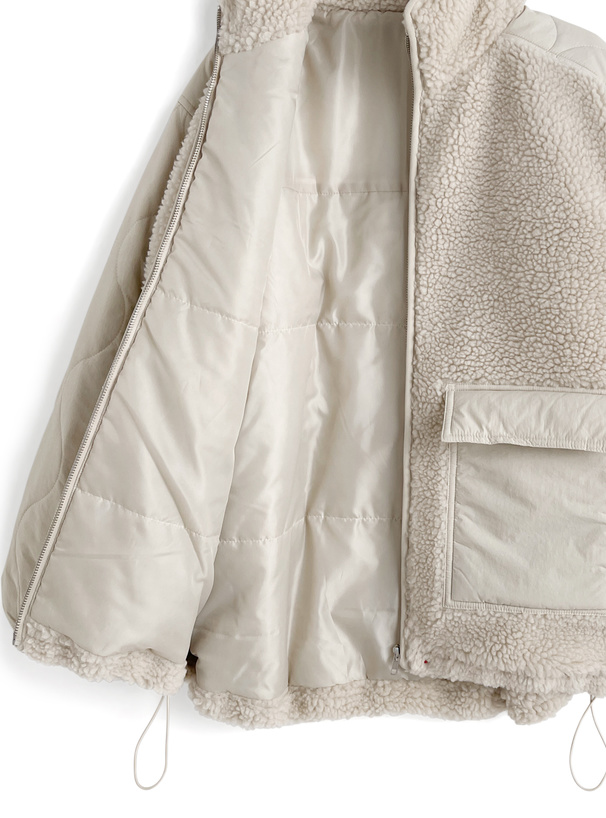 ボアキルティング中綿ジャケット[on347] | レディースファッション通販