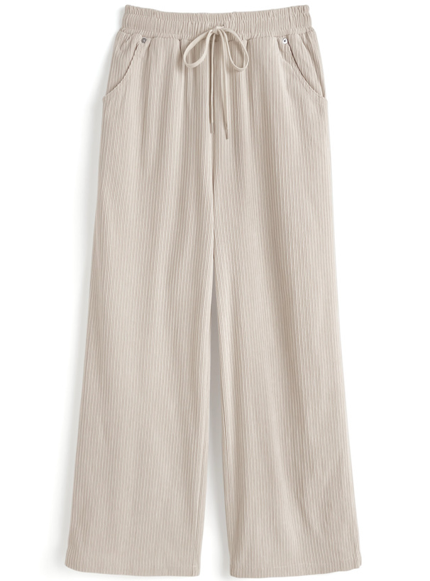 コーデュロイワイドパンツ