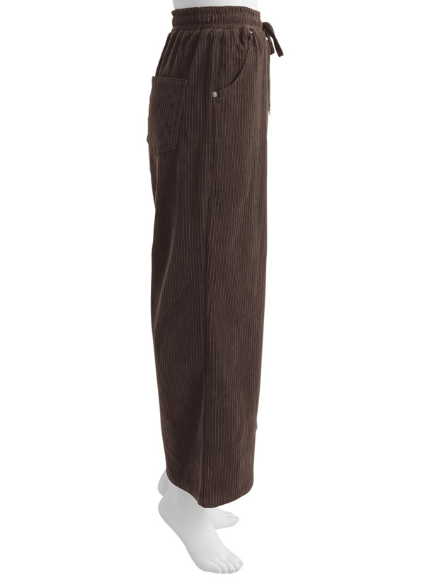 コーデュロイワイドパンツ