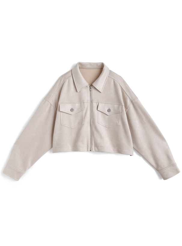 スエードジャケット