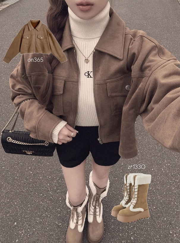 スエードジャケット