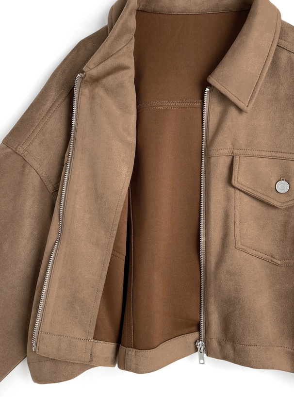 スエードジャケット