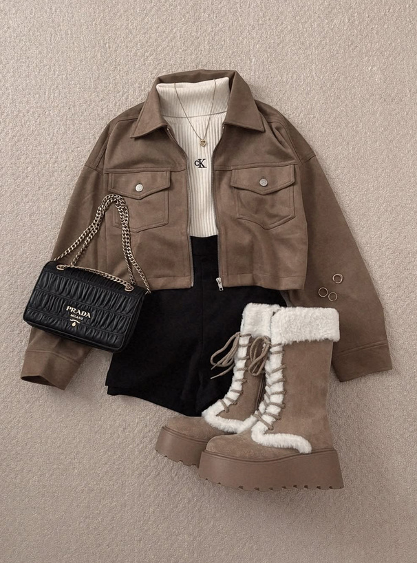 スエードジャケット