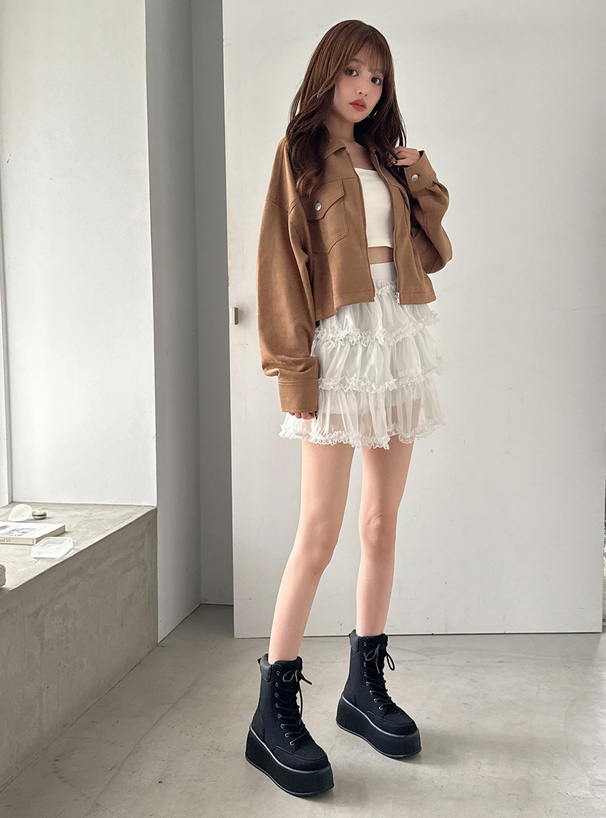 スエードジャケット