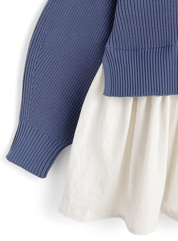 ドッキングフレアニットカーディガン[on367] | レディースファッション