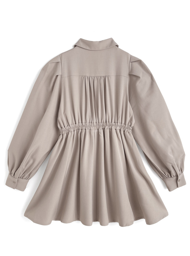 エムミーエメ　バックリボンギャザーフレアミニワンピース ギャザーリボンフレアミニワンピース[on369] | レディース