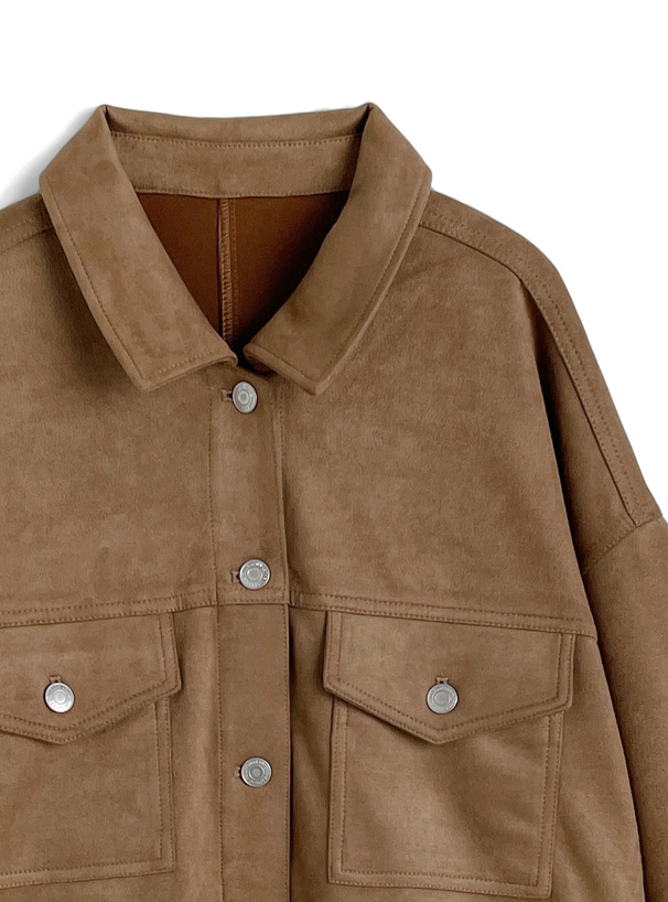 スエードポンチジャケット