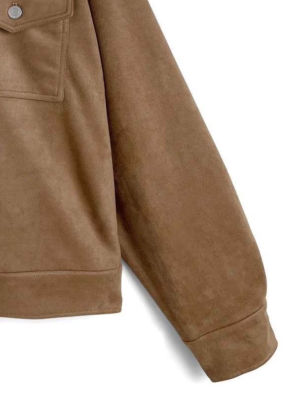 スエードポンチジャケット