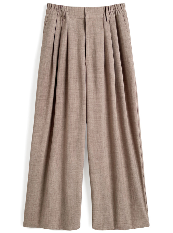 リネンライクワイドパンツ