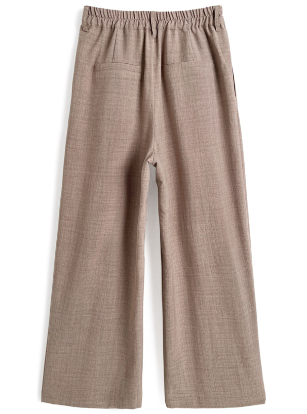 リネンライクワイドパンツ