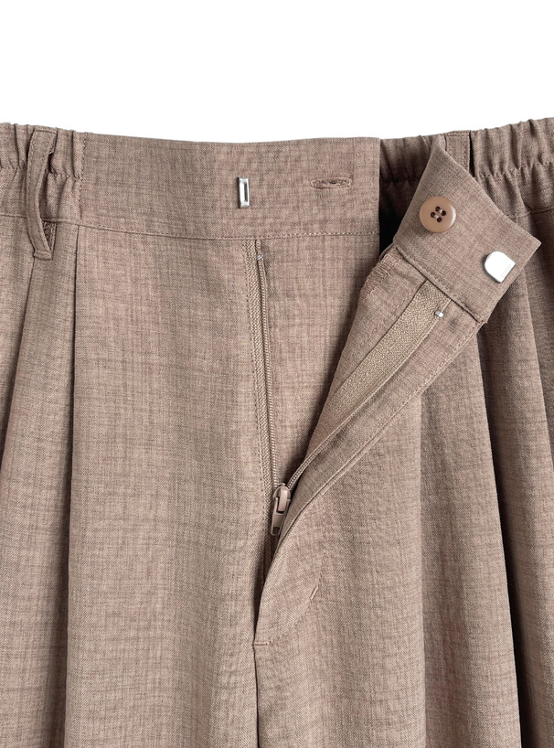 リネンライクワイドパンツ