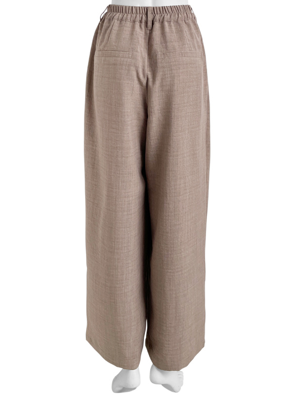 リネンライクワイドパンツ