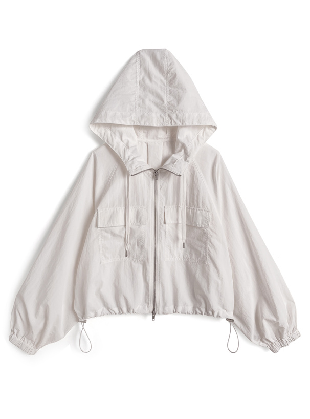 ショート丈マウンテンパーカー