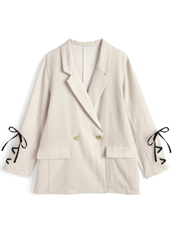 レースアップジャケット