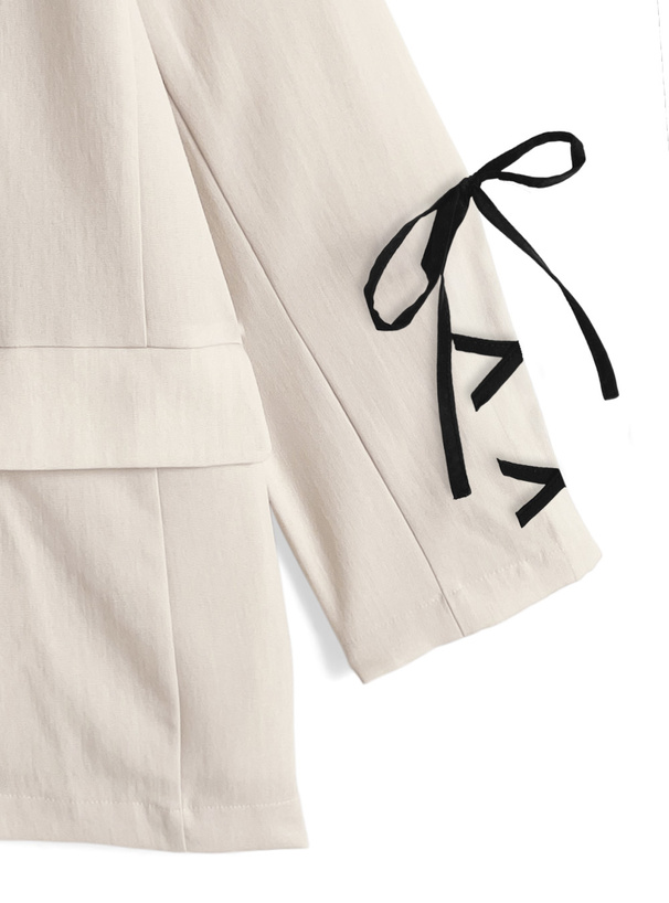 レースアップジャケット