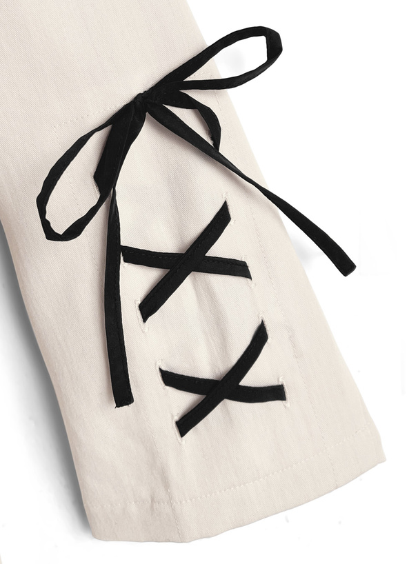 レースアップジャケット