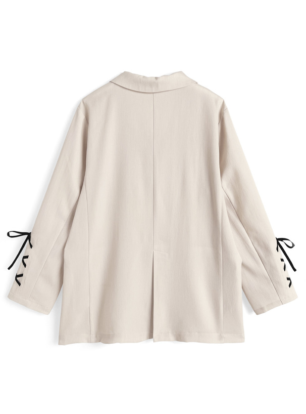 レースアップジャケット