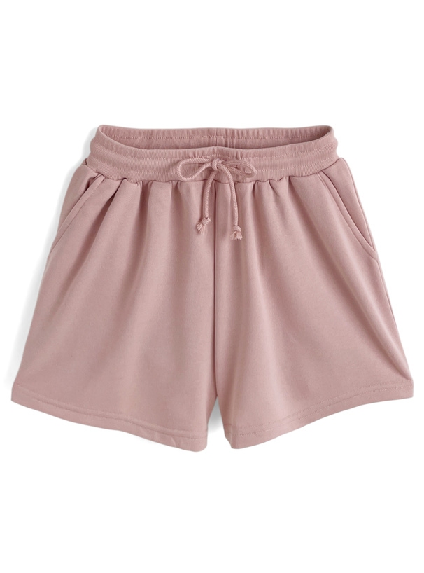 刺繍ロゴスウェット×ショートパンツセットアップ[pa063] | レディース