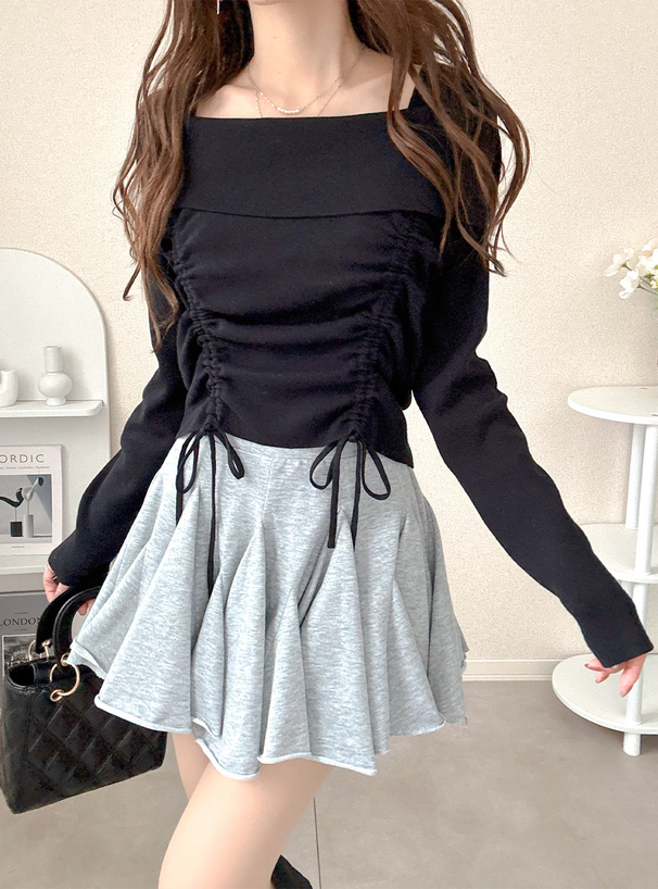 ドロストニットトップス[pa074] | レディースファッション通販の