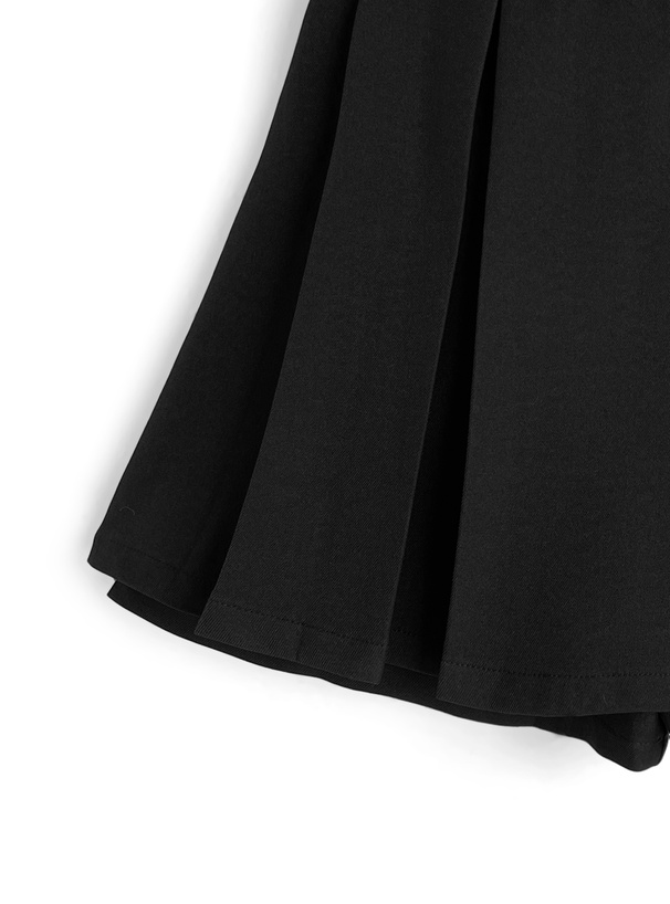 プリーツミニスカートパンツ