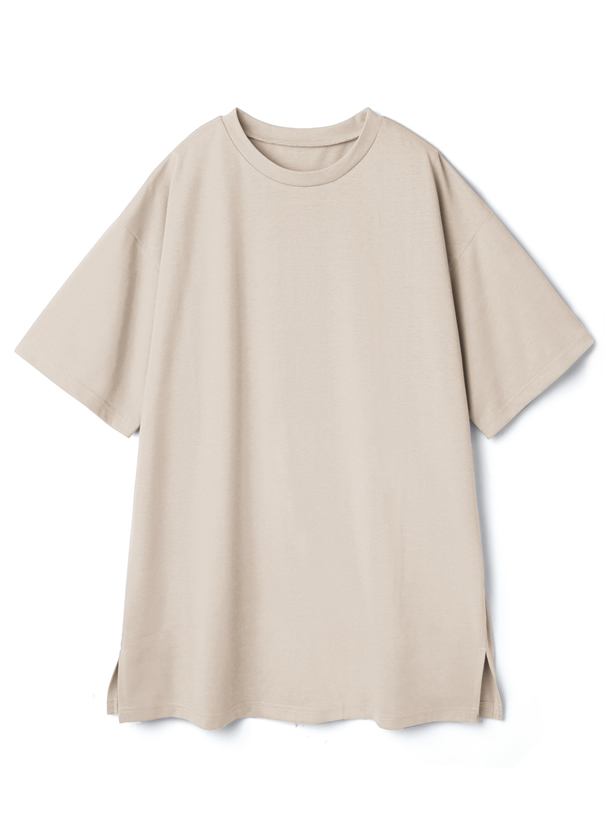 サイドスリットビッグTシャツ