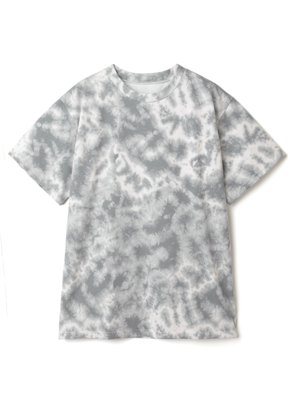 タイダイ柄プリントTシャツ