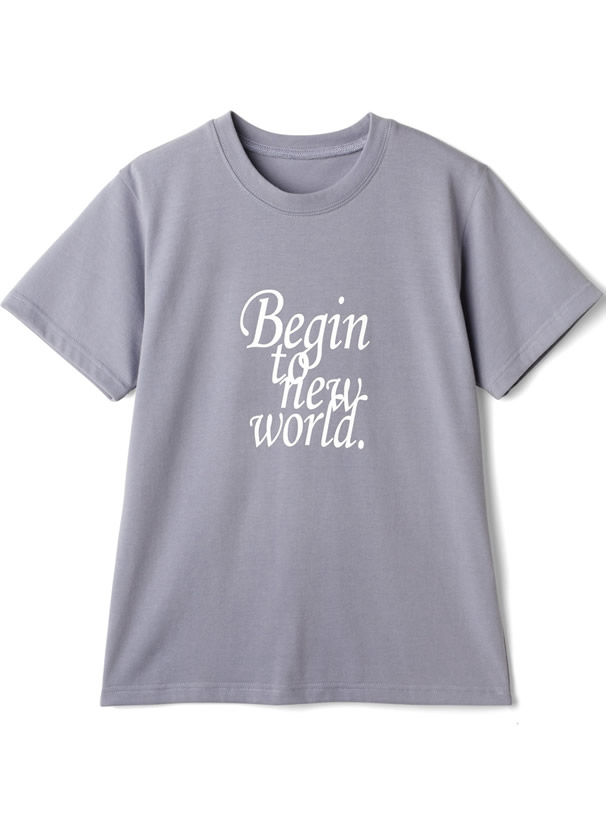 ロゴプリントTシャツ