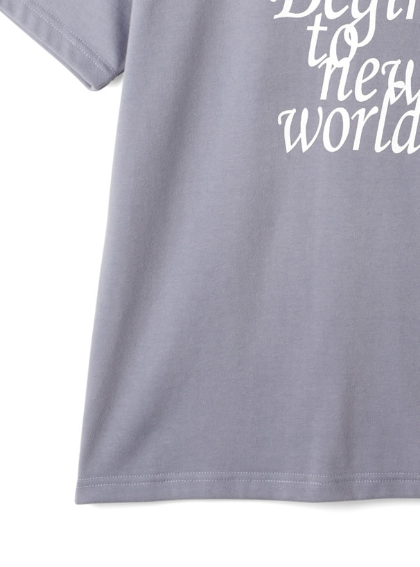 ロゴプリントTシャツ
