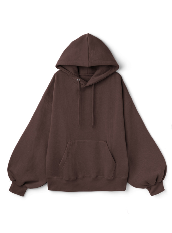 裏起毛ＢＩＧシルエットスウェットパーカー