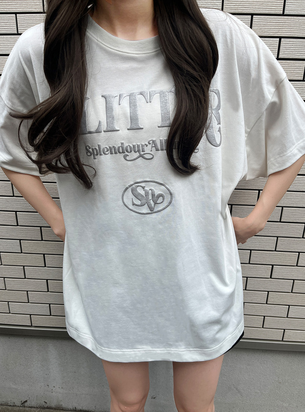 タグ付き新品【Made in JAPAN】フリルポイントTシャツ　カーキ