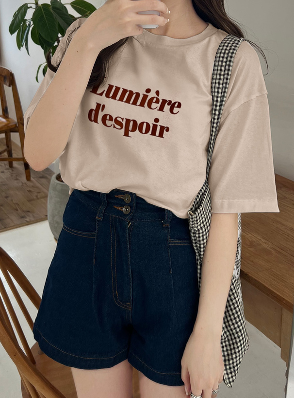 フロッキーロゴプリントTシャツ[pm260] | レディースファッション通販