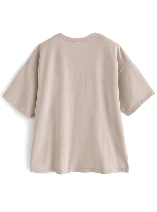 フロッキーロゴプリントTシャツ[pm260] | レディースファッション通販