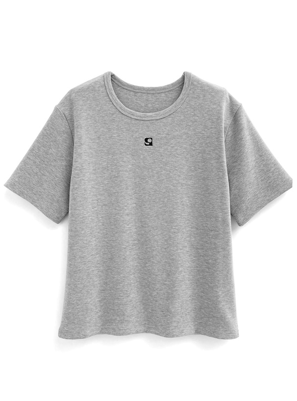 ロゴ刺繍Tシャツ[pm447]