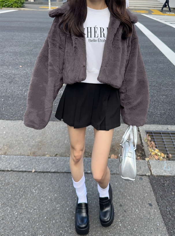 ロゴ刺繍スウェットトップス