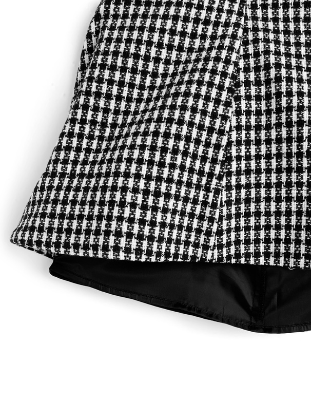 ツイードキャミソールミニワンピース