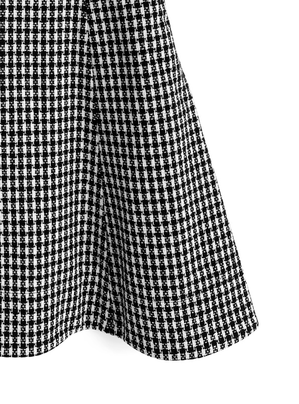 ツイードキャミソールミニワンピース