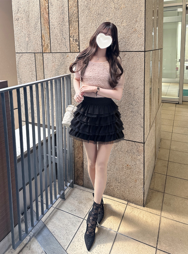 ティアードフリルスカパン