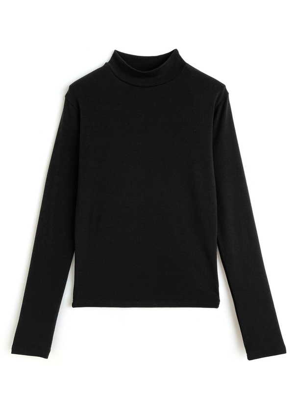 リブニットトップス×チェック柄ティアードキャミワンピースセットアップ