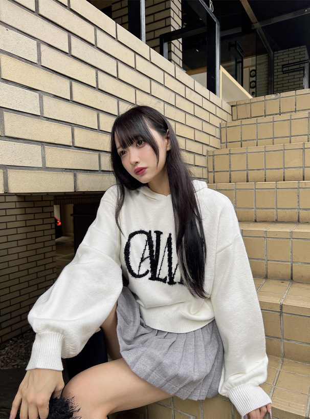 メゾピアノ　プードル柄　ニット&プードルロゴ柄　スカート 楽天市場】メゾピアノ(mezzo piano)プードルロゴ柄スカート