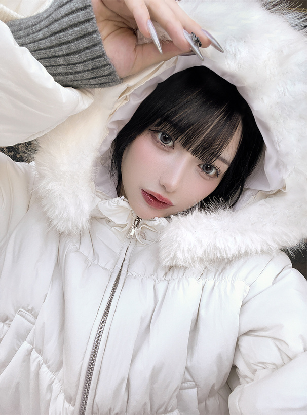 ファー付きダウンブルゾン[pm667] | レディースファッション通販の