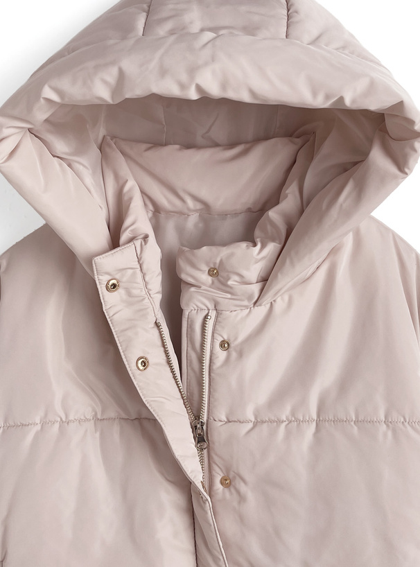 フード付き中綿ダウンジャケット[pm668] | レディースファッション通販